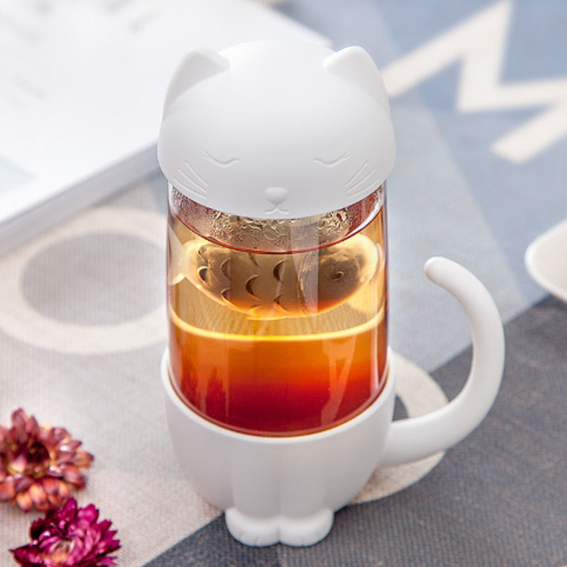 Pretty Cat Cup Tea Infuser
