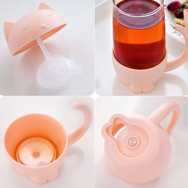 Pretty Cat Cup Tea Infuser
