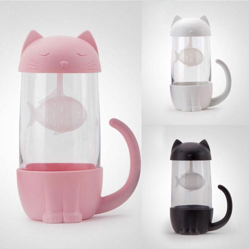 Pretty Cat Cup Tea Infuser